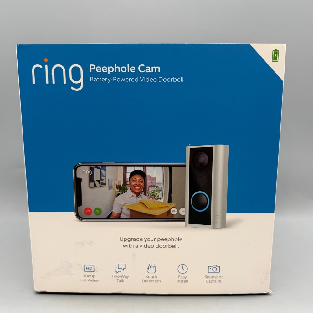 Ring Door View Peephole Camera Doorbell